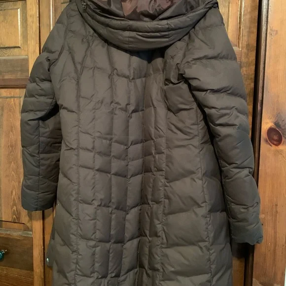 Women's Quilted Brown Coat - Picture 1 of 3